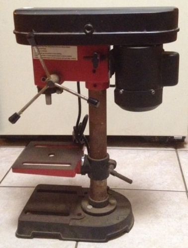 5 Speed Drill Press Model No. ZJ4113 120V 60Hz 2.4A 300W Bench Top Tool PreOwned