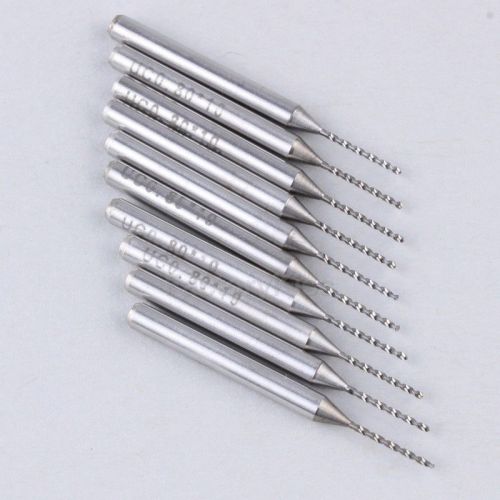 Lot 10x 0.8mm Drill Bit PCB CNC Dremel Jewelry Rotary Tools #009 GAU