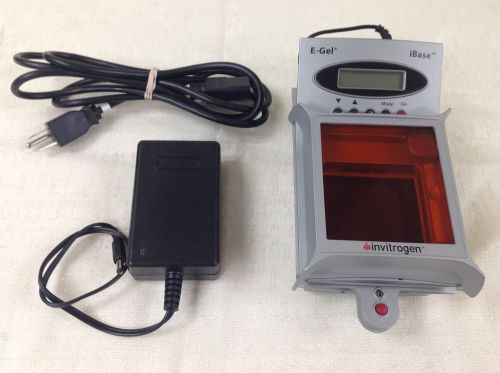 INVITROGEN iBASE &amp; E-GEL SAFE IMAGER REAL-TIME TRANSILLUMINATOR