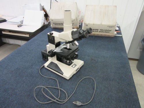 Nikon optiphot contrast microscope works ! for sale