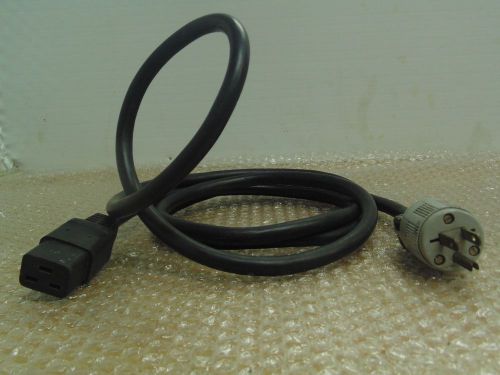 Hospital Grade Power Cord IEC 320 C19 (Female) to HBL8215c (Male) 8 FT