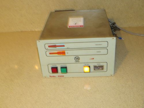 VARIAN TURBO V450 VACUUM PUMP CONTROLLER (TU1)