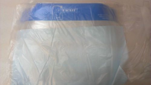 Wide Face Shield w/Drape Long, 50/Bx (1 box allotment)