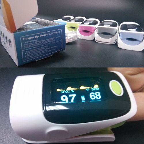 NEW FINGER TIP OXIMETER BLOOD OXYGEN SPO2 PR HEART PULSE RATE MONITOR