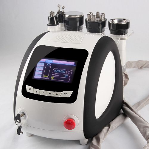 Cavitation vacuum 5in1 650nm lipo laser tripolar rf body face leg slim machine for sale