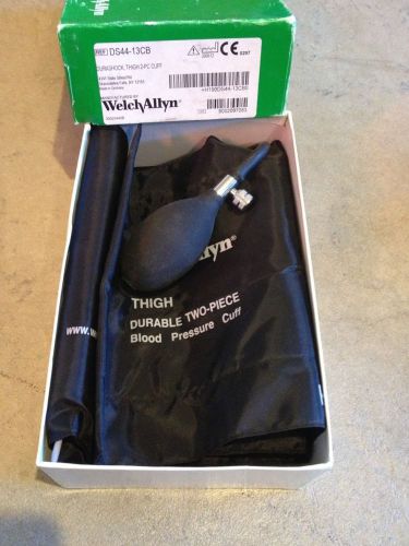 Welch allyn durashock sphygmomanometer blood pressure cuff thigh ds44-13cb new for sale