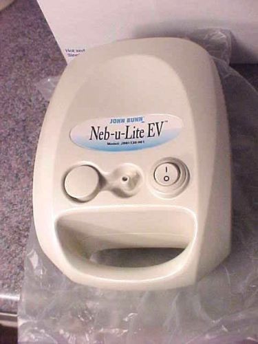 John Bunn Neb-u-lite EV Small Portable Nebulizer Compressor Model JB01120-061