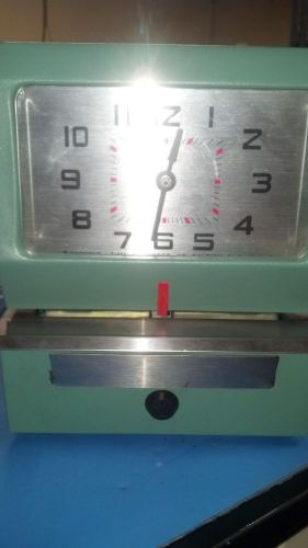 Acroprint P150NR4 Electric Print Time Recorder Vintage