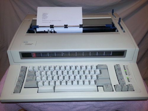 IBM Wheelwriter 1000 Typewriter Complete Tested 6781-024