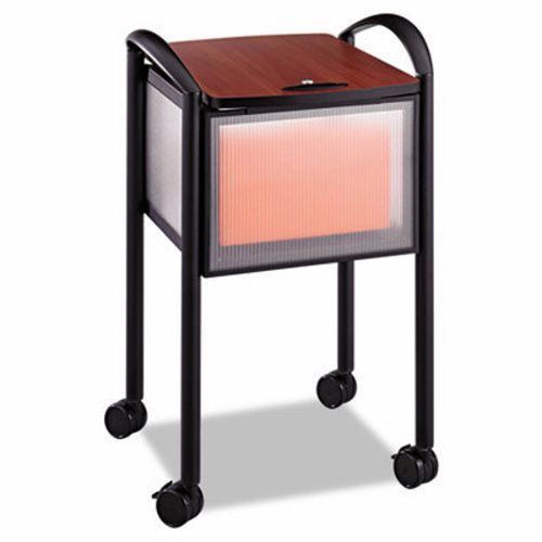 Safco Impromptu Locking File Cart, Black (SAF5374BL)