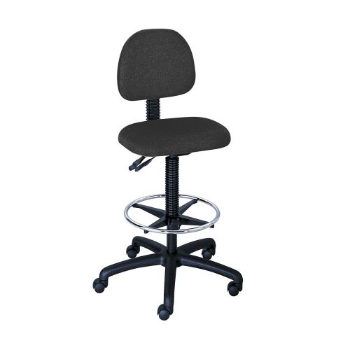 Safco Products Company Trenton Multi-Task Swivel Stool, Seat: 23-33 Black