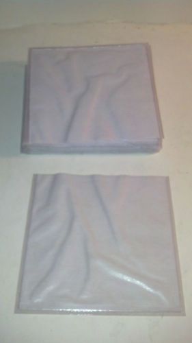 500 archival dvd / cd vinyl sleeves with inner fabric for sale