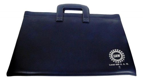 portfolio organizer soft case with writing folder UAW local 699 Flint Michigan