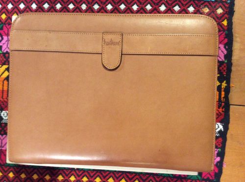 Vintage Hartmann tanned Leather Day Planner Organizer calendar Notebook Designer