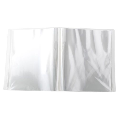 MUJI Moma Polypropylene high transparency clear holder A4 Wide 40 pocket