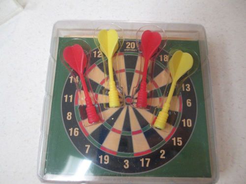 DESKTOP DARTS - LIFE IN MINIATURE - DESK TOP DART MAGNETIC DART GAME - TOYSMITH