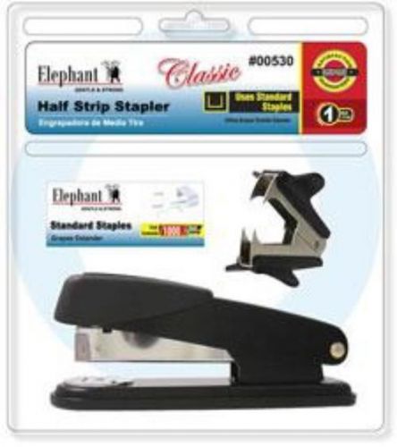 Stapler 1/2 Strip Combo Black 3 Pack