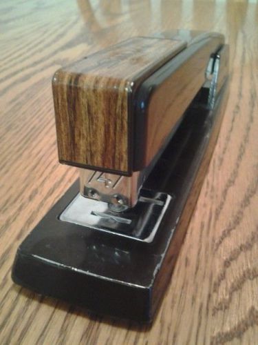 Vintage Swingline 747 Woodgrain accent Stapler