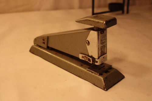 Vintage APSCO Sweden Chrome/Black Stapler, Berol, Uses Standard Staples. NIB?