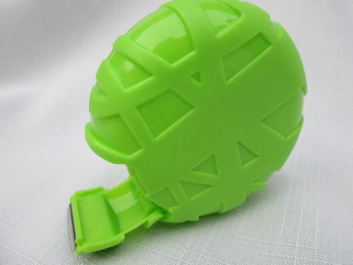 GREEN Adorable Bright Hued Strap Design Tape Dispenser  GREEN