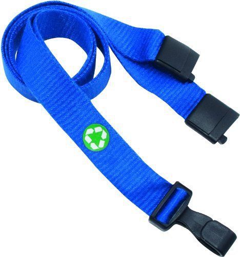 Advantus earth friendly lanyard - x 36&#034; length - blue (75575) for sale