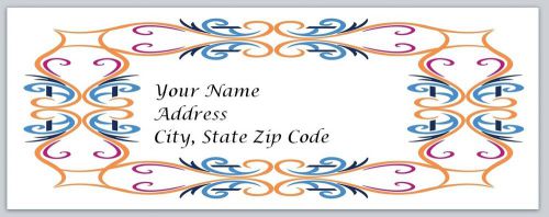 30 Vintage Border Personalized Return Address Labels Buy 3 get 1 free (bo89)