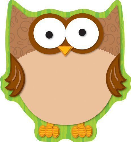 Carson-dellosa Full-color Owl Notepad - 50 Sheet - 5.75&#034; X 6.25&#034; - (cdp151013)