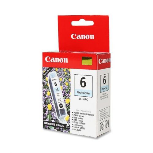 CANON COMPUTER (SUPPLIES) 4709A003 BCI-6PC CYAN PHOTO INK TANK