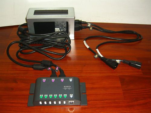 CISCO LIGHT DIM CONTROL UNIT CTS-LIGHT-DIM 800-32674-01 WITH 2 A/C ADAPTERS