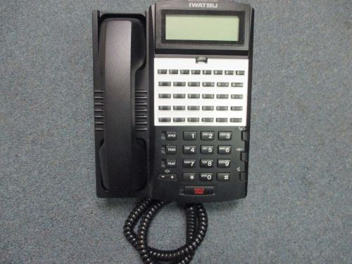 Iwatsu Adix VS Omega IX IX-12KTD-3 24 Button Display Speaker Telephone Black