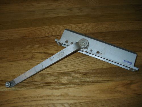 Vg Used COMMERCIAL CAL ROYAL 637O DOOR CLOSER w/ 637O CLOSER ARM