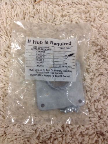 Superior Hub 1 1/4&#034; Milbank NEW