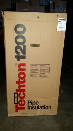 Roxul Techton 1200 Pipe Insulation  4&#034;x3&#034;  13.128 Linear ft