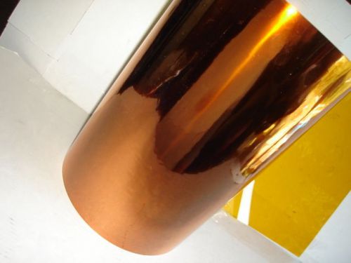 5 Square Feet Kapton Polyimide Film Dupont 100H .001 X 12&#034; X 24&#034; 5ft X 1ft Sheet