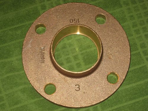 NIB LOT OF 1 - 3 INCH SWEAT BRASS COMPANION FLANGE