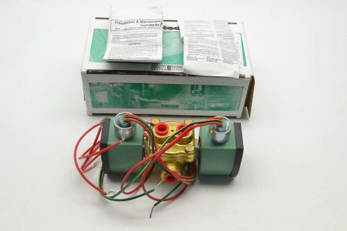 ASCO 8342G020 RED HAT 120V-AC 125PSI DUAL COIL 1/4 IN SOLENOID VALVE B372888