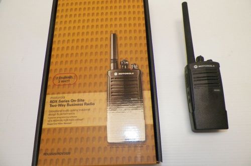 MOTOROLA RADIO, 2 WATT, 2 CHANNEL VHF NEW!!!