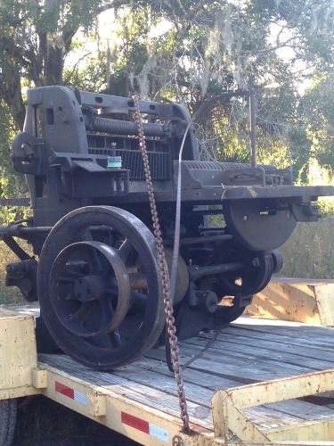 VINTAGE SEYBOLD PAPER CUTTING MACHINE/PAPER SHEAR