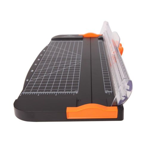 909-5 a4 guillotine ruler paper cutter trimmer black-orange security cutter for sale