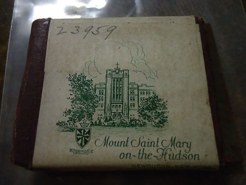 Vintage Mount Saint Mary on the Hudson Newburgh, NY Printing Press Plate