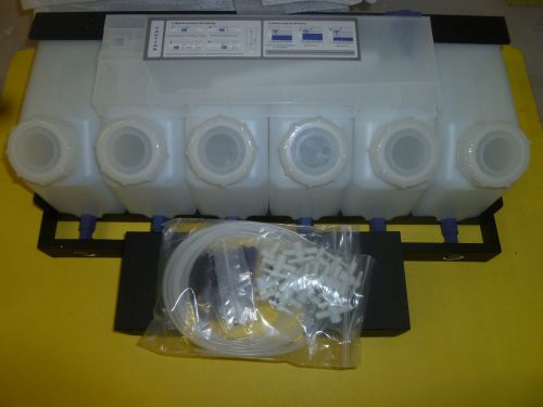 Bulk ink system for mimaki/roland 6 color tanks and 6 refill cartridges for sale