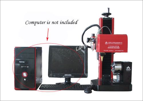  Bench pneumatic rotary dot peen marking machine for round surface marking