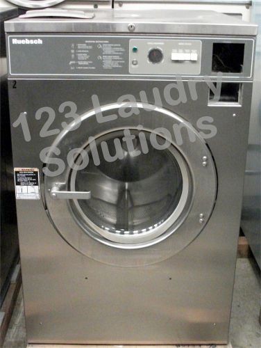 Huebsch Front Load Washer 208-240v Stainless Steel HC40MY2OU60001 Used