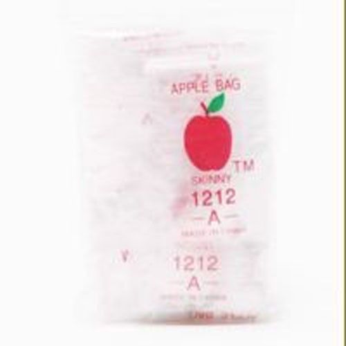 1000 mini zip lock plastic bags resealable 12x12 skinny for sale