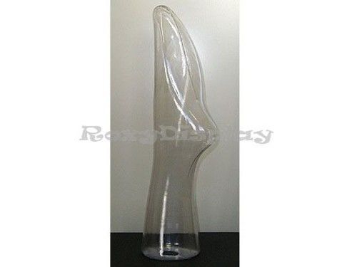 Female full round plastic mannequin foot. # PS-5011