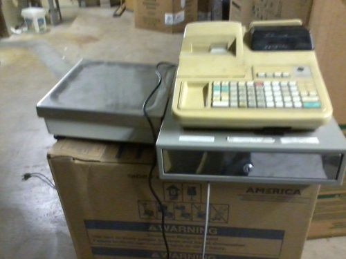 sanyo cash register ecr-425 w/scale