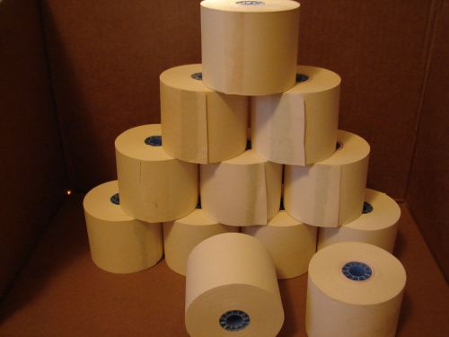 12 Bond Register / Receipt Tape Paper Rolls / Cash Register Paper / huge lot 12