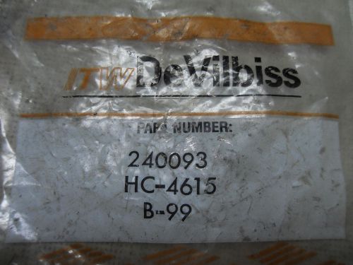 (RR8-1) 1 LOT OF 4 NIB DEVILBISS 240093 HC-4615 HOSE CONNECTORS