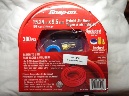 Snap-on 50 Ft 3/8&#034; Hybird Air Hose Kit