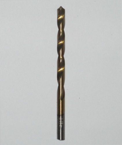 DRILL BIT; WIRE GAUGE LETTER - SIZE A - TITANIUM NITRIDE COATED HIGH SPEED STEEL